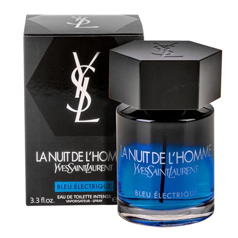 ysl bleu electrique notino|La Nuit de l'Homme Bleu Électrique .